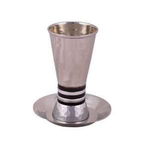 Kiddush Cup - Wide Rings