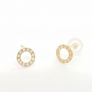 14K Gold Stud Earrings